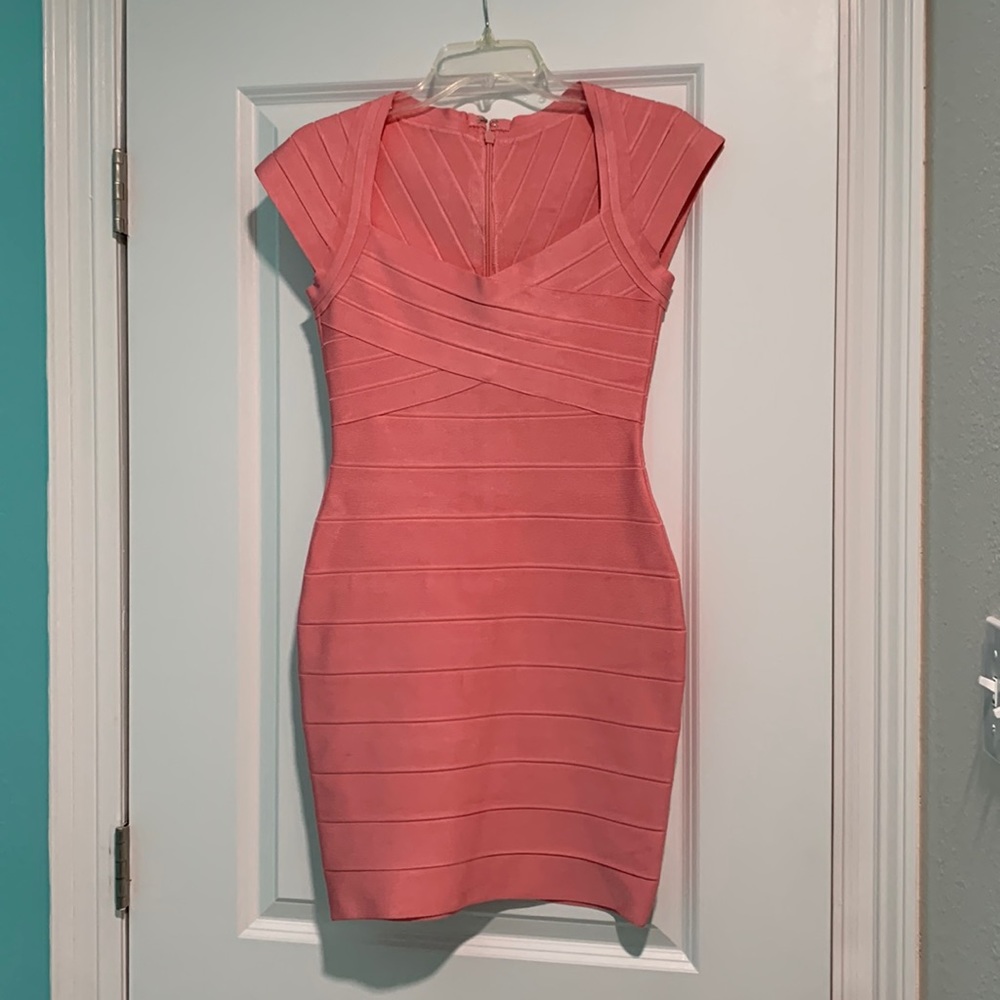 Pink Bandage Dress